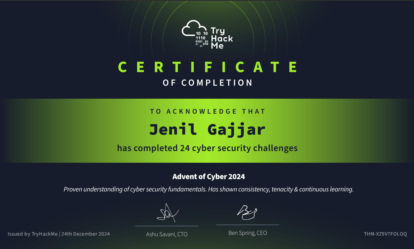 Advent of Cyber 2024